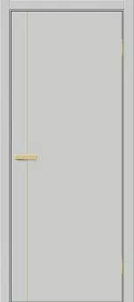 Межкомнатная дверь ПЭТ Браво-0.10.П (SG:P3) Grey Silk